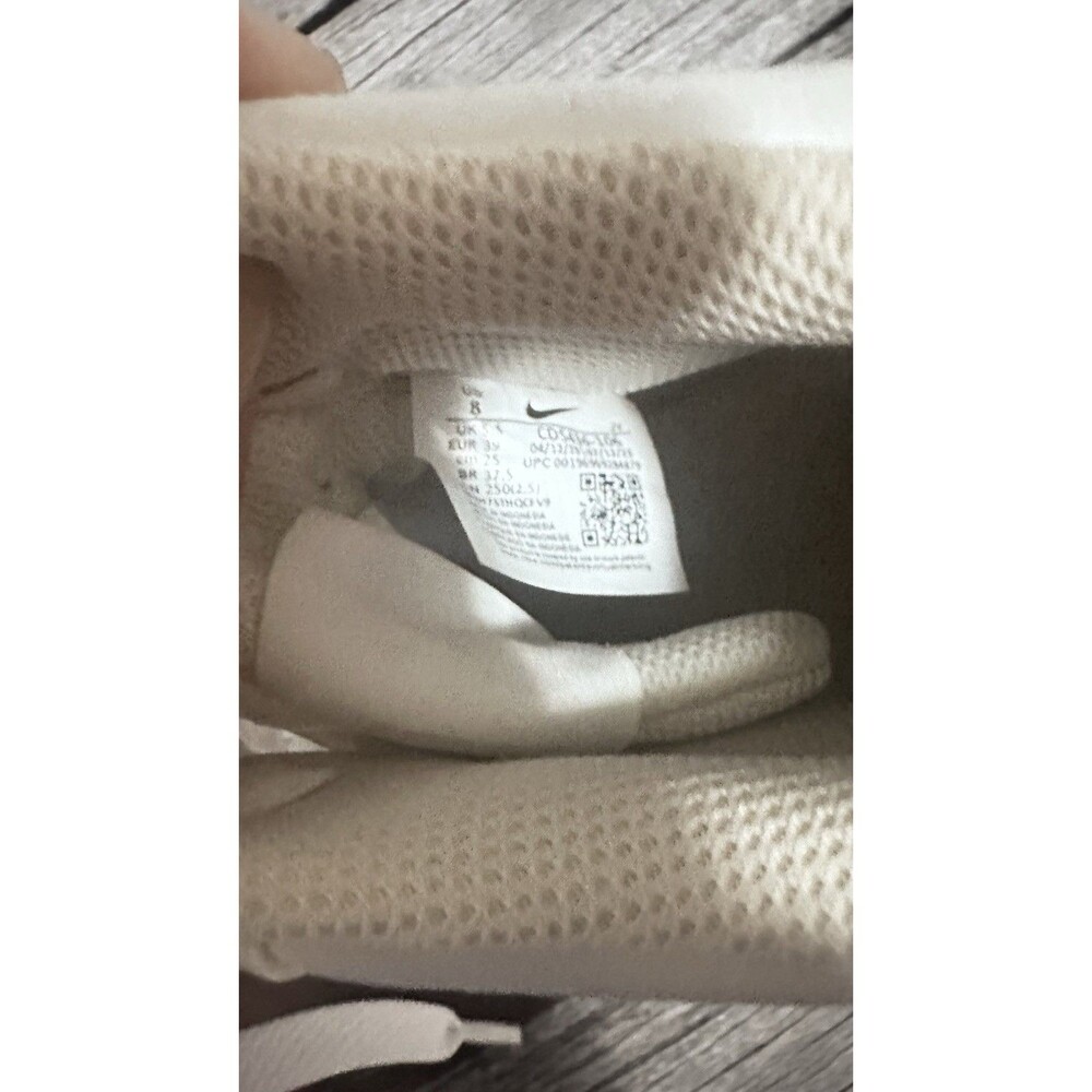 Size 8 - Nike Court Vision Mid White Light Orewood Brown W - Picture 7 of 7